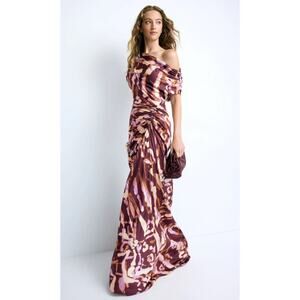 A.L.C. | Dresses | Alc Delfina Pleated Long Asymmetric Oneshoulder Dress |  Poshmark